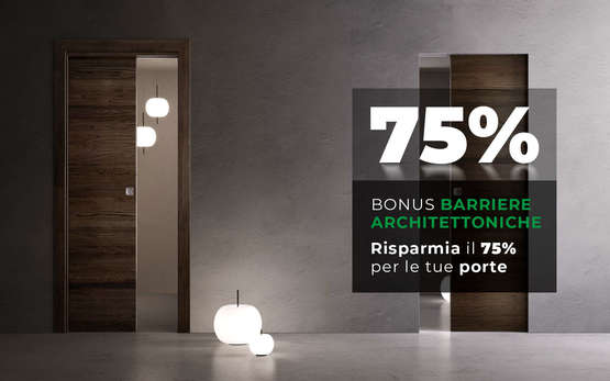 Bonus barriere architettoniche 75